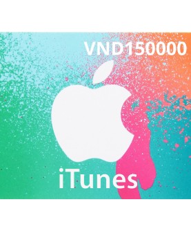 iTunes VND 150000 Card VN Key 